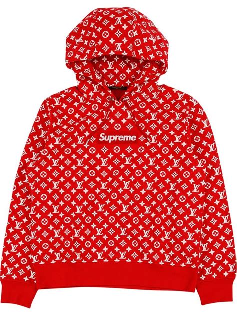 felpa louis vuitton x supreme bambino|supreme x louis vuitton.